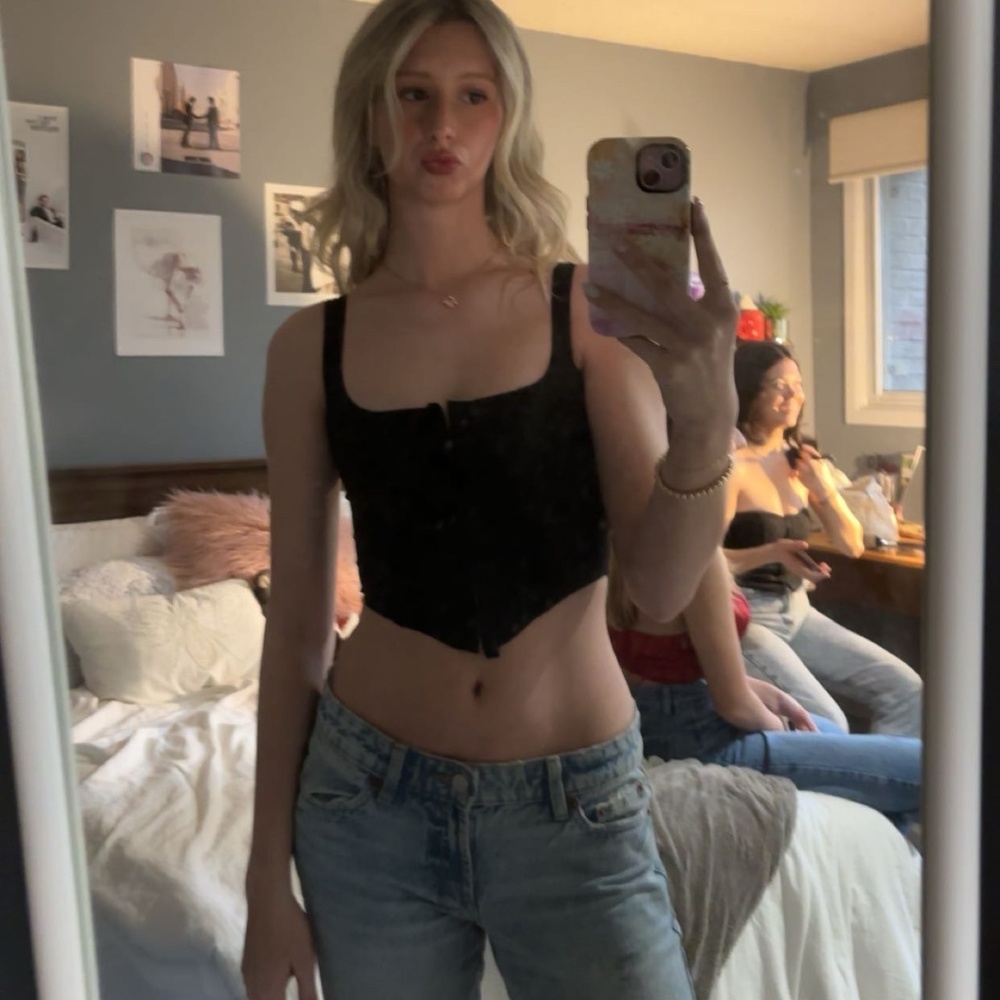 Black Corset (Going out top)